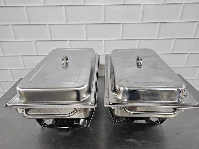 Chaving dish (2x) - afbeelding 1 van  3
