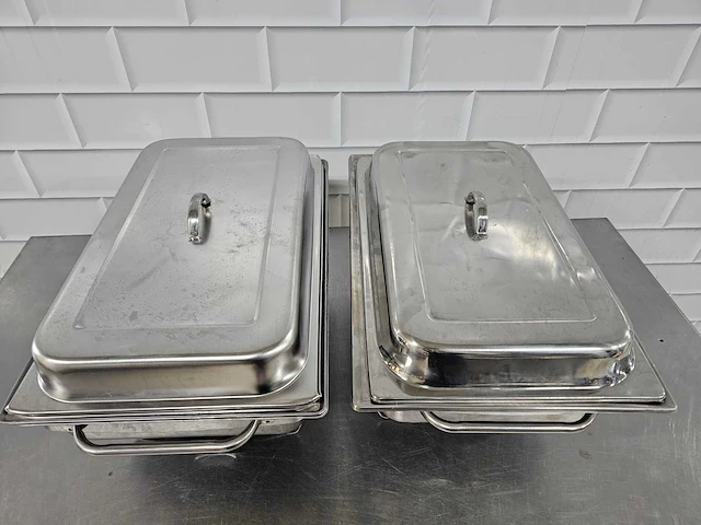 Chaving dish (2x) - afbeelding 2 van  3