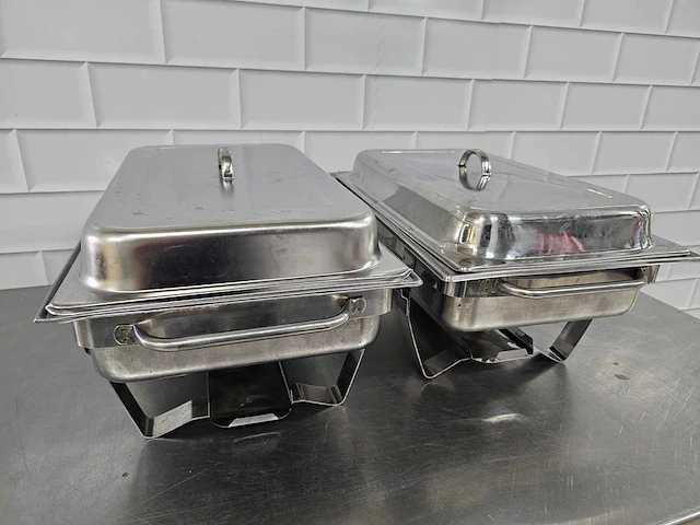 Chaving dish (2x) - afbeelding 3 van  3