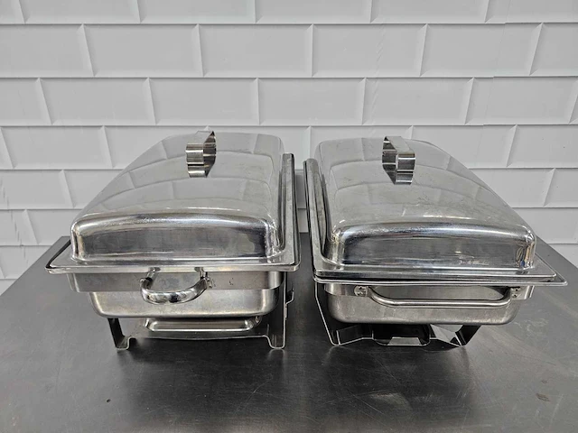 Chaving dish (2x) - afbeelding 1 van  3