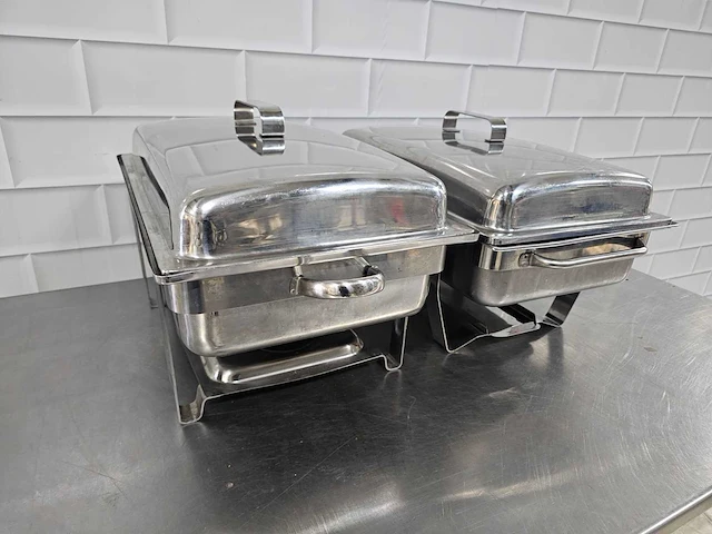 Chaving dish (2x) - afbeelding 3 van  3