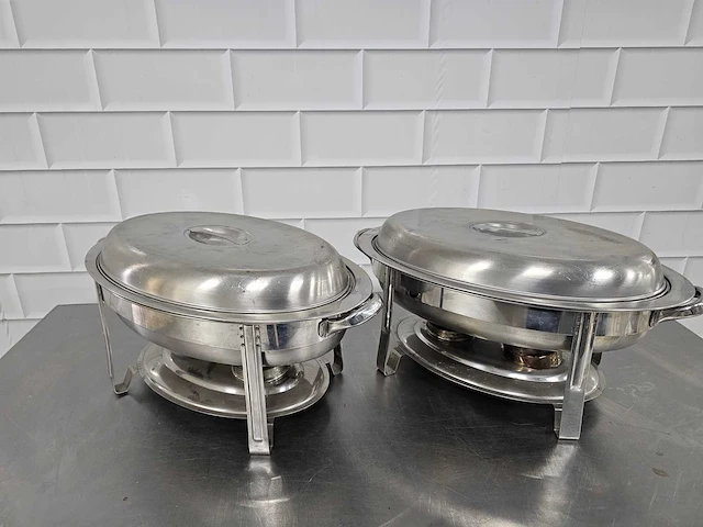 Chaving dish (2x) - afbeelding 1 van  3