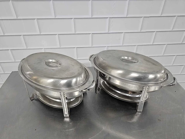 Chaving dish (2x) - afbeelding 2 van  3