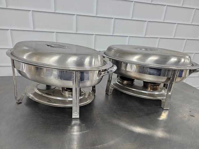 Chaving dish (2x) - afbeelding 3 van  3