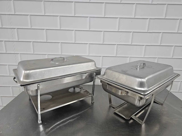 Chaving dish (2x) - afbeelding 1 van  3