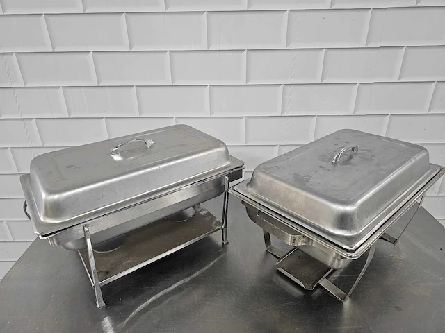 Chaving dish (2x) - afbeelding 2 van  3