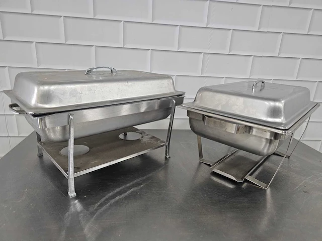 Chaving dish (2x) - afbeelding 3 van  3