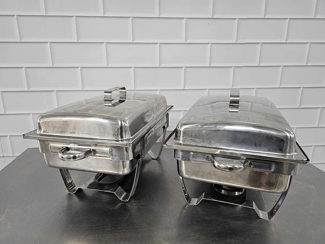 Chaving dish (2x) - afbeelding 1 van  3