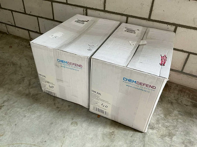 Chemdefend 100 wegwerp overall (80x) - afbeelding 3 van  6
