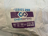 Chemdefend 250 large wegwerp coverall / overall (8000x) - afbeelding 2 van  3