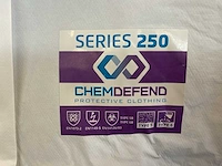 Chemdefend 250 wegwerp coverall / overall (8000x) - afbeelding 2 van  3