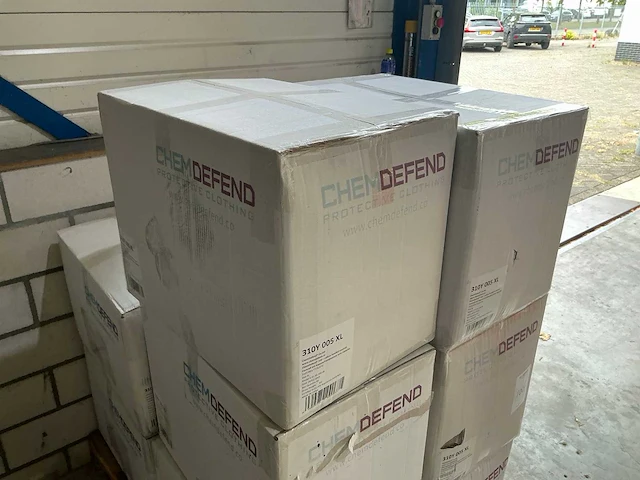 Chemdefend 310y wegwerp overall (400x) - afbeelding 3 van  6