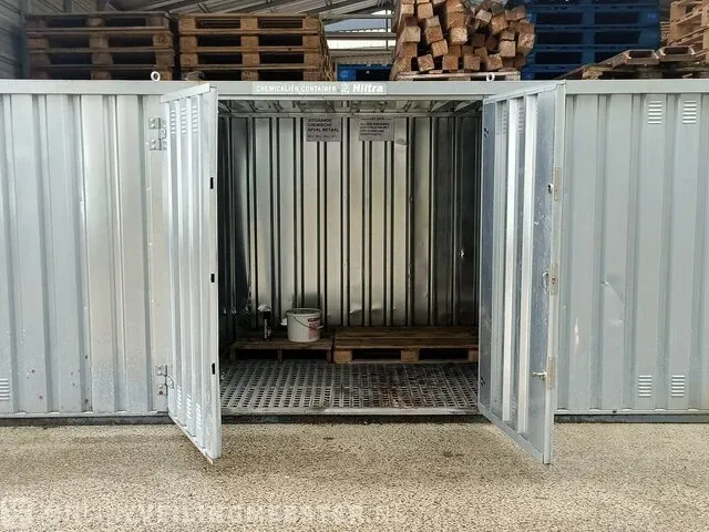 Chemicaliën opslag container hiltra , ca. 500x210x210 cm - afbeelding 4 van  7