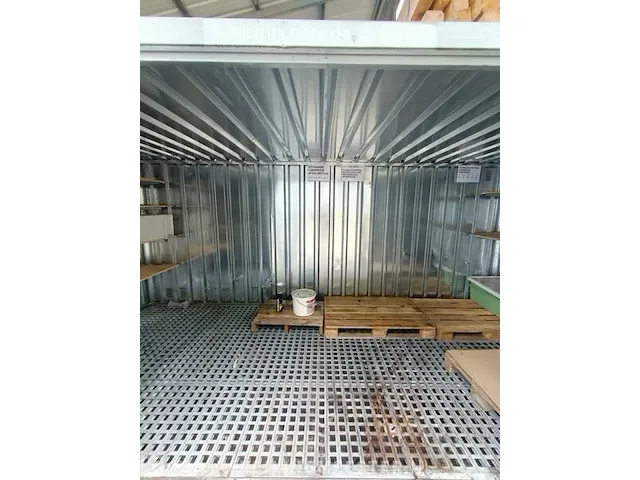 Chemicaliën opslag container hiltra , ca. 500x210x210 cm - afbeelding 7 van  7