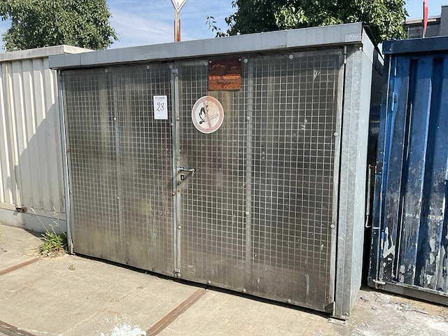 Chemicaliën opslagcontainer - afbeelding 1 van  5