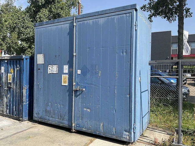 Chemicaliën opslagcontainer - afbeelding 1 van  3