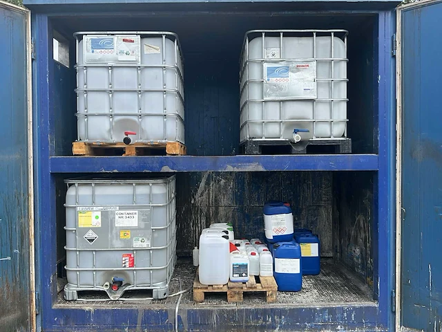 Chemicaliën opslagcontainer - afbeelding 3 van  3