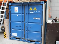(chemie)-container met afmeting 240 x 200 x 220 cm. gewicht 715 kg. let op: exclusief inhoud en afhalen na ...
