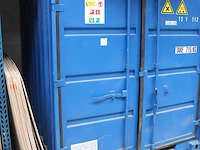 (chemie)-container met afmeting 240 x 200 x 220 cm. gewicht 715 kg. let op: exclusief inhoud en afhalen na ... - afbeelding 2 van  4