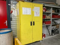 Chemie kast met olie - afbeelding 1 van  13