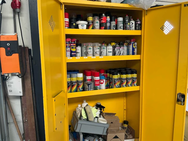 Chemie opslagkast - afbeelding 4 van  5