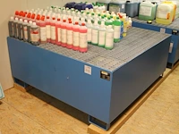 Chemieopvangbak bauer aw1000 146 x 146 x 62 cm 180 kg met maximale belastbaarheid 1900 kg. let op! afhalen ... - afbeelding 2 van  2