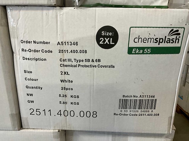 Chemsplash eka 55 cat. iii overall 2 xl (1200x) - afbeelding 6 van  6