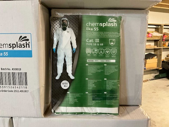 Chemsplash eka 55 cat. iii overall xl (1200x) - afbeelding 2 van  5