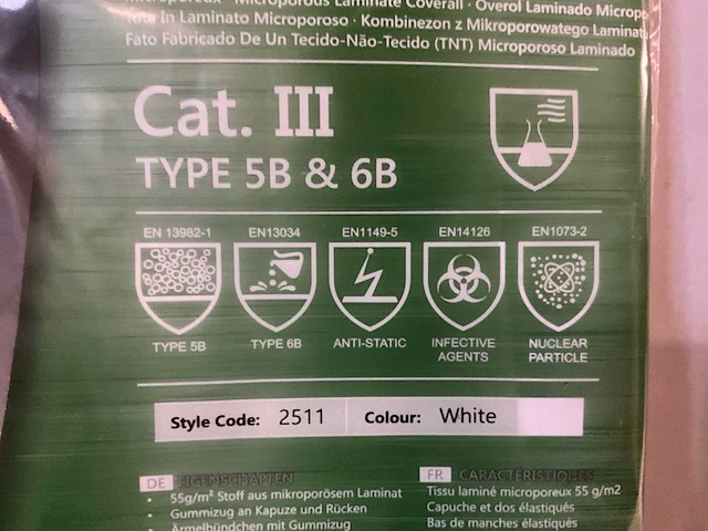Chemsplash eka 55 cat. iii overall xl (1200x) - afbeelding 4 van  5