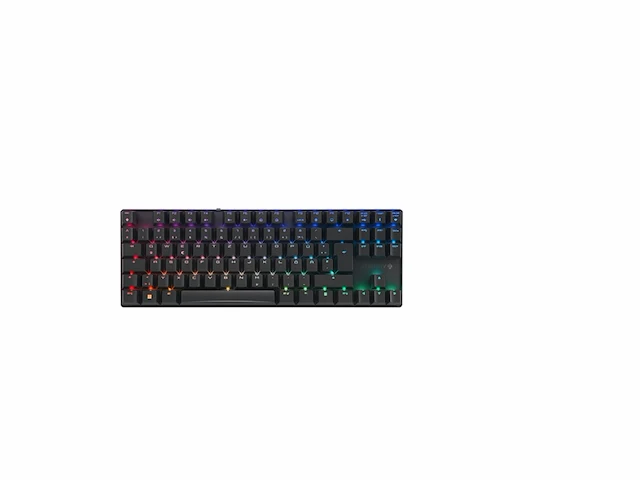Cherry mx 8.2 tkl draadloos gaming toetsenbord zonder numeriek toetsenblok duitse indeling (qwertz) met metalen behuizing voor transport mx brown schakelaars zwart - afbeelding 3 van  4
