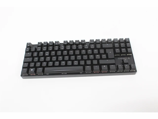 Cherry mx 8.2 tkl wireless draadloos mechanisch gaming-toetsenbord zonder numeriek toetsenblok qwertz zwart - afbeelding 6 van  6
