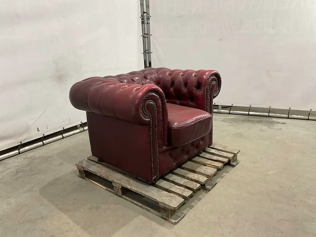 Chesterfield zetel - afbeelding 2 van  7