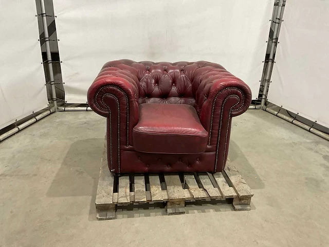 Chesterfield zetel - afbeelding 3 van  7