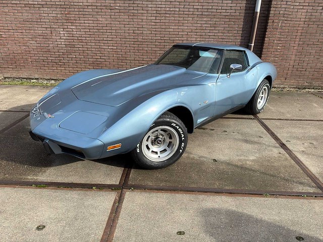 Chevrolet - 1977 - corvette c3 - 5.7l v8 - personenauto - afbeelding 1 van  23