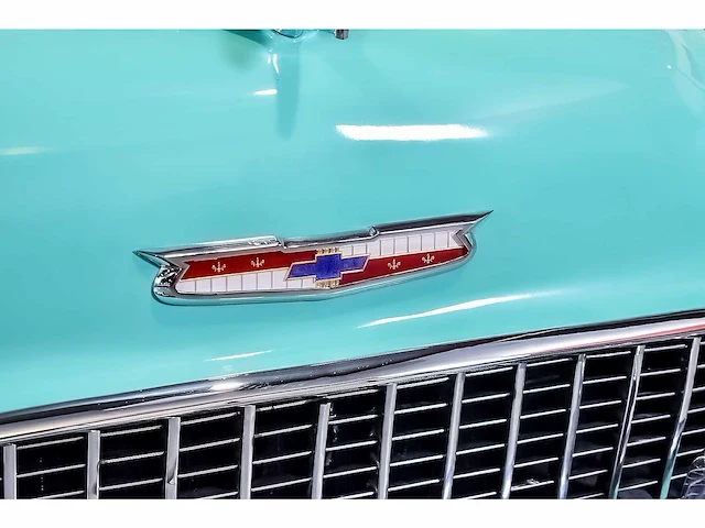 Chevrolet - bel air 4 door wagon 235ci i6 (blue flame) - 1955 - afbeelding 11 van  98