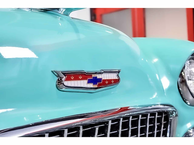Chevrolet - bel air 4 door wagon 235ci i6 (blue flame) - 1955 - afbeelding 13 van  98