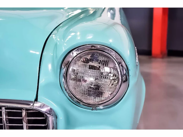 Chevrolet - bel air 4 door wagon 235ci i6 (blue flame) - 1955 - afbeelding 15 van  98