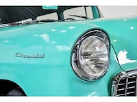 Chevrolet - bel air 4 door wagon 235ci i6 (blue flame) - 1955 - afbeelding 18 van  98