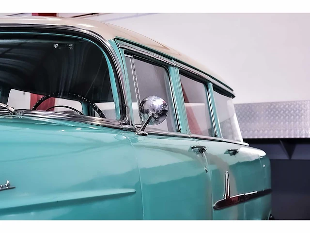Chevrolet - bel air 4 door wagon 235ci i6 (blue flame) - 1955 - afbeelding 19 van  98