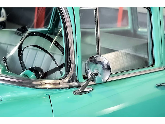 Chevrolet - bel air 4 door wagon 235ci i6 (blue flame) - 1955 - afbeelding 20 van  98