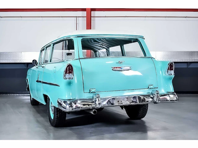 Chevrolet - bel air 4 door wagon 235ci i6 (blue flame) - 1955 - afbeelding 30 van  98