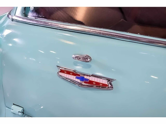 Chevrolet - bel air 4 door wagon 235ci i6 (blue flame) - 1955 - afbeelding 46 van  98