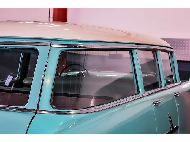 Chevrolet - bel air 4 door wagon 235ci i6 (blue flame) - 1955 - afbeelding 48 van  98