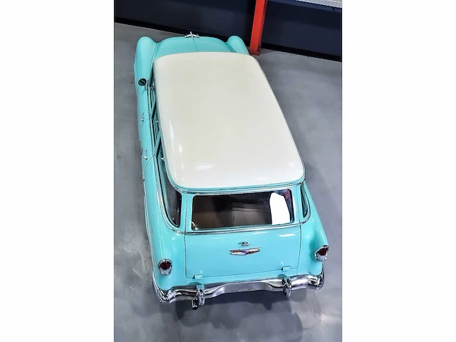 Chevrolet - bel air 4 door wagon 235ci i6 (blue flame) - 1955 - afbeelding 49 van  98