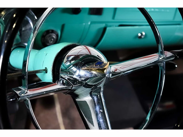 Chevrolet - bel air 4 door wagon 235ci i6 (blue flame) - 1955 - afbeelding 60 van  98