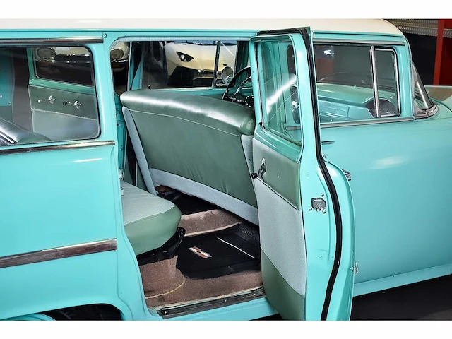 Chevrolet - bel air 4 door wagon 235ci i6 (blue flame) - 1955 - afbeelding 74 van  98