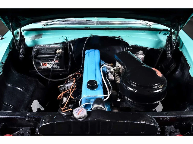 Chevrolet - bel air 4 door wagon 235ci i6 (blue flame) - 1955 - afbeelding 86 van  98