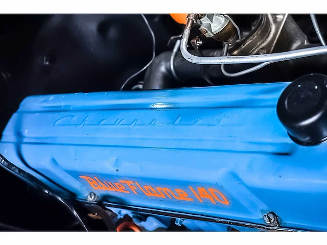 Chevrolet - bel air 4 door wagon 235ci i6 (blue flame) - 1955 - afbeelding 92 van  98
