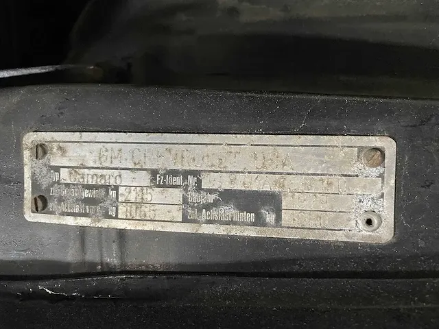 Chevrolet - camaro - oldtimer - 1979 - afbeelding 17 van  29