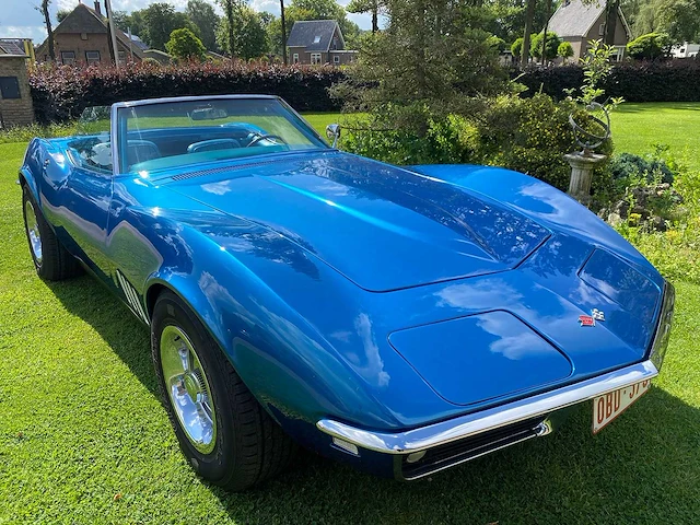 Chevrolet - corvette - c3 - cabrio- 1968 - uniek - afbeelding 1 van  29